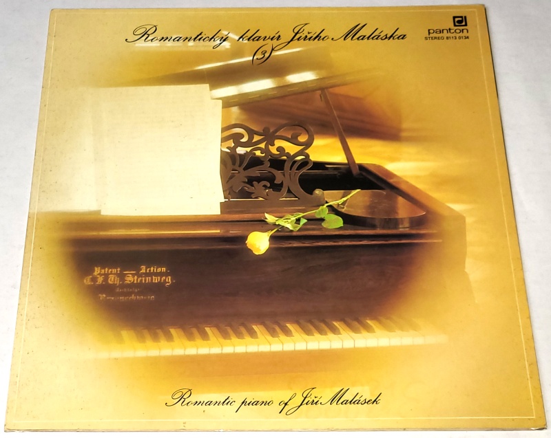 Jiří Malásek – Romantický Klavír Jiřího Maláska (3) 1980 NM, VYPRANÁ Vinyl (LP + příloha)