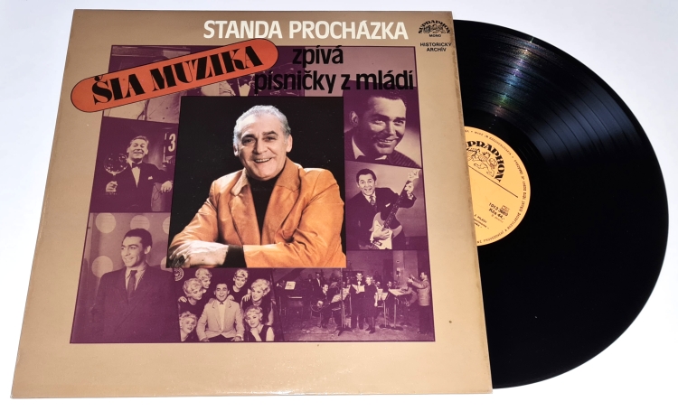 Standa Procházka – Šla Muzika 1985 VG+, VYPRANÁ Vinyl (LP)
