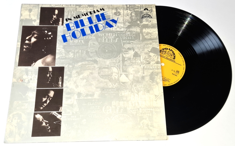 Billie Holiday – In Memoriam Billie Holiday 1977 VG-, VYPRANÁ Vinyl (LP)