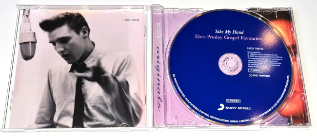 Elvis Presley – Take My Hand Gospel Favourites 1998 CD