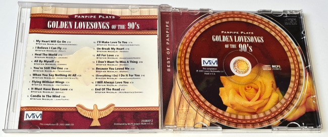 Stefan Nicolai  – Panpipe Plays Golden Lovesongs Of The 90's 2003, CD