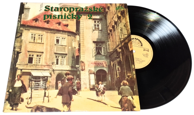 Staropražské Písničky 2 1984 EX, VYPRANÁ Vinyl (LP)