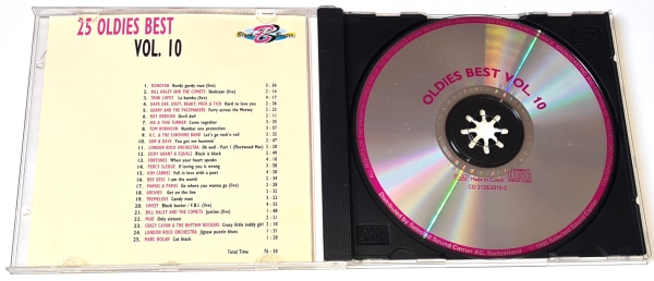 25 Oldies Best Vol. 10 1995 CD