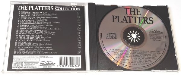 The Platters – Collection 25 Songs 1993 CD