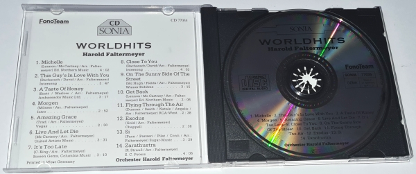 Harold Faltermeyer – Worldhits 1987 CD