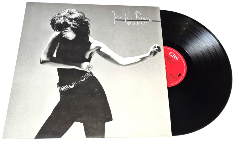 Jennifer Rush – Movin' 1987 VG-, VYPRANÁ Vinyl (LP)