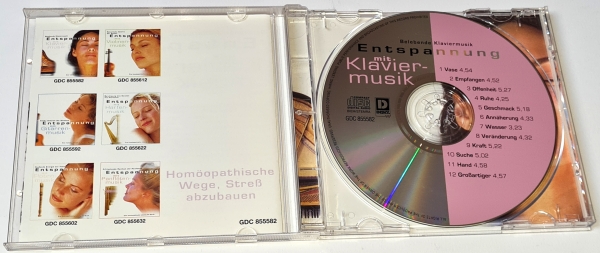 Entspannung mit Klavier Musik 1999 CD