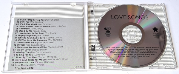 Love Songs 2005 CD
