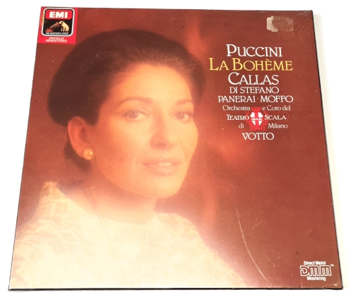 Puccini - Callas, Di Stefano, Panerai, Moffo, Orchestra E Coro Del Teatro Alla Scala di Milano, Votto – La Bohème 1993 NOVÉ, NEHRANÉ Vinyl (Box Set 2LP)