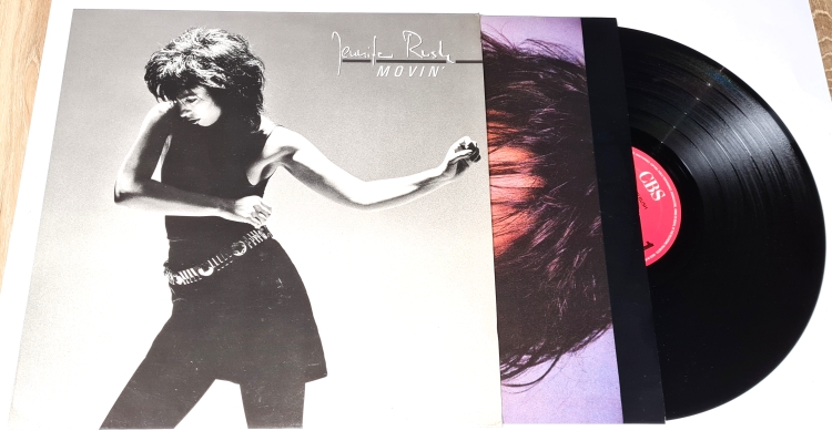 Jennifer Rush – Movin' 1987 VG-, VYPRANÁ Vinyl (LP)