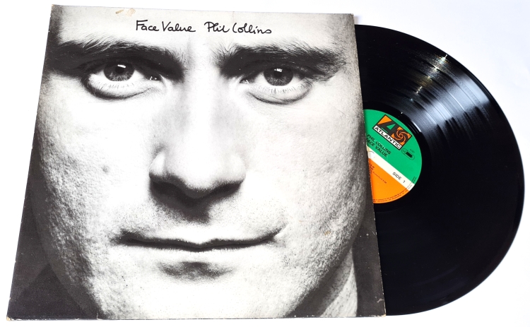 Phil Collins – Face Value 1981 EX-, VYPRANÁ Vinyl (LP)