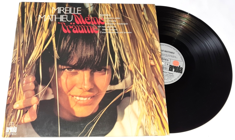 Mireille Mathieu – Meine Träume 1972 VG-, VYPRANÁ Vinyl (LP)