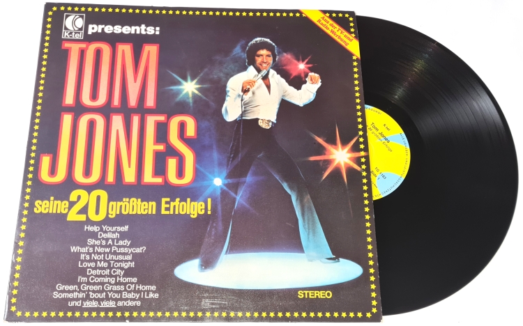 Tom Jones – Seine 20 Größten Erfolge! 1978 VG, VYPRANÁ Vinyl (LP)