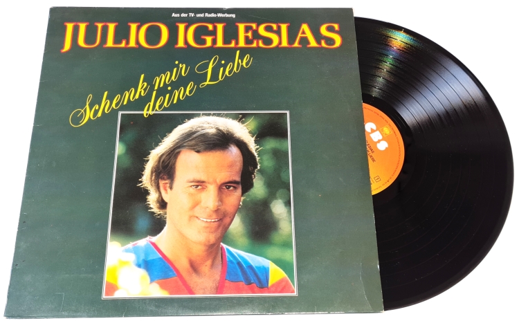 Julio Iglesias – Schenk Mir Deine Liebe 1984 VG, VYPRANÁ Vinyl (LP)