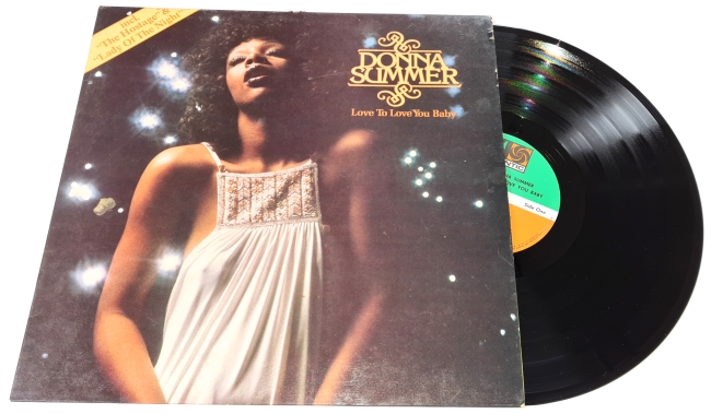Donna Summer – Love To Love You Baby 1975 VG-, VYPRANÁ Vinyl (LP)