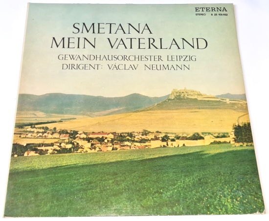 Smetana, Gewandhausorchester Leipzig, Václav Neumann – Mein Vaterland 1969 NM, VYPRANÉ Vinyl (2LP)
