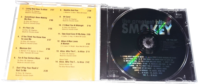 Smokey - The Greatest Hits Of CD
