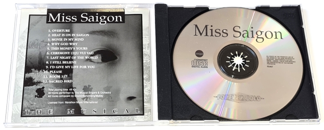 Miss Saigon – The Musical 2007 CD