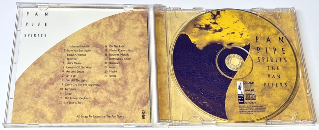 The Pan Pipers – Pan Pipe Spirits 2001 CD