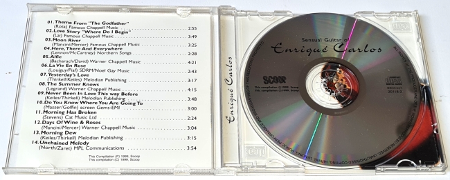 Enriqué Carlos – Sensual Guitar Of Enrique Carlos 1999 CD
