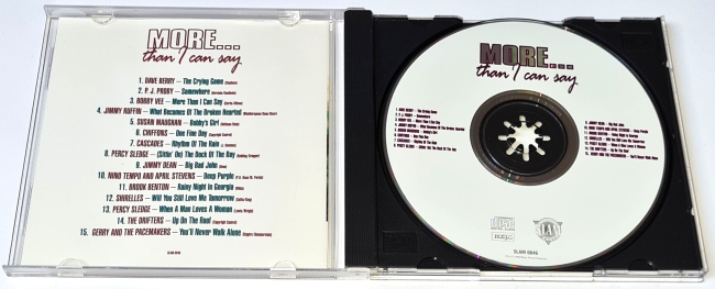 MORE... Than I Can Say CD