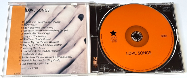 Love Songs 2001 CD
