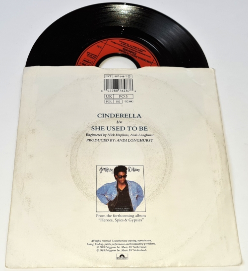 Geoffrey Williams – Cinderella 1988, Vinyl 7" Single (SP)