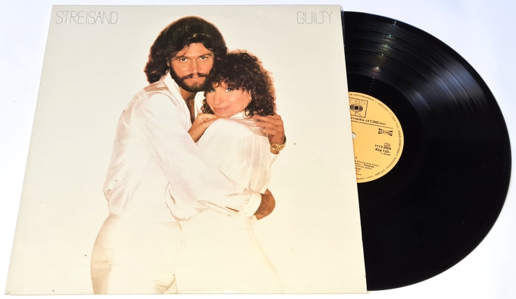 Barbra Streisand – Guilty 1984 VG-, VYPRANÁ Vinyl (LP)