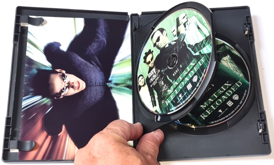 Matrix Reloaded 2003 DVD