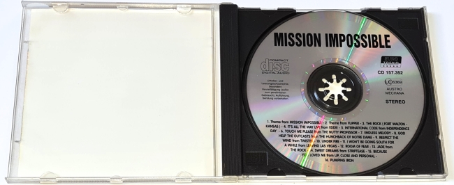 Theme from Mission Impossible and Other Movie-Hits CD