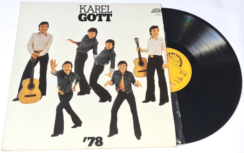 Karel Gott – Karel Gott '78 1977 EX-, VYPRANÁ Vinyl (LP)