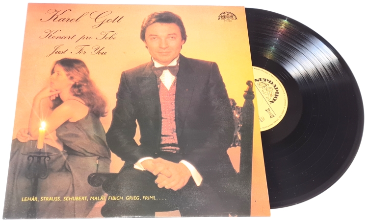 Karel Gott – Koncert Pro Tebe 1983 EX, VYPRANÁ Vinyl (LP)