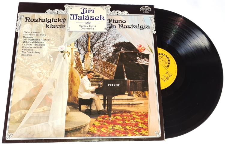 Jiří Malásek, Václav Hybš Orchestra – Nostalgický Klavír 1982 EX, VYPRANÁ Vinyl (LP)