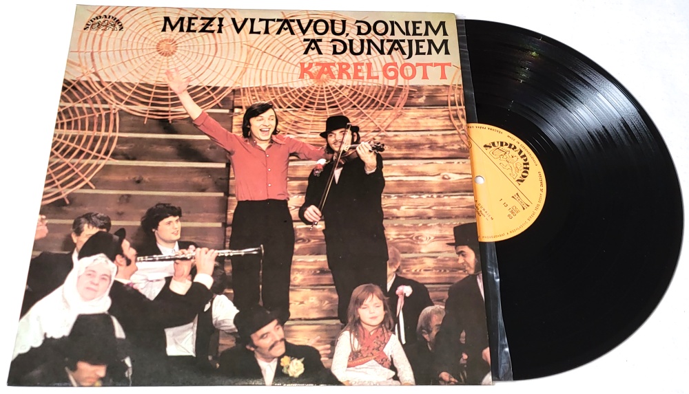 Karel Gott – Mezi Vltavou, Donem A Dunajem 1973 VG+, VYPRANÁ Vinyl (LP)