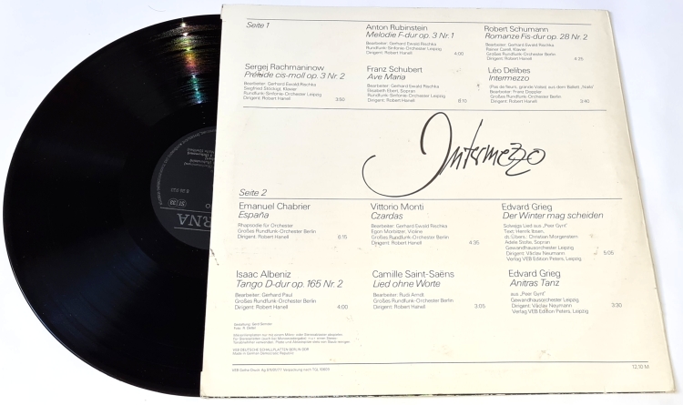 Intermezzo 1977 VG+, Vinyl (LP)