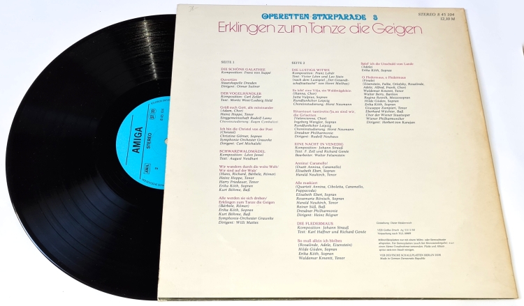 Erklingen Zum Tanze Die Geigen - Operetten-Starparade 3 1980 VG+, Vinyl (LP)