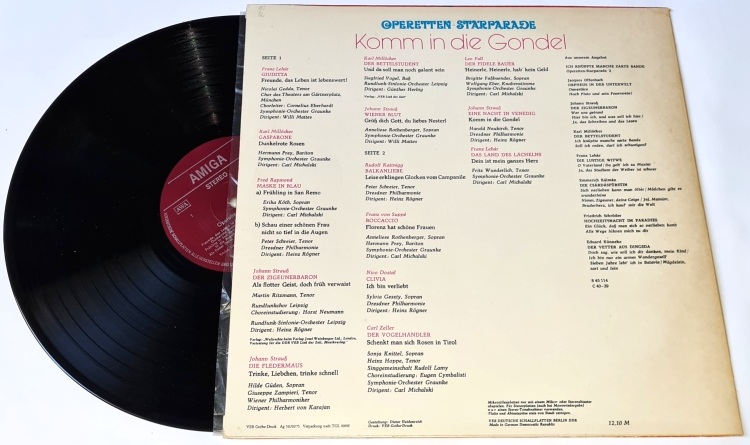 Komm In Die Gondel - Operetten-Starparade 1975 VG+, Vinyl (LP)