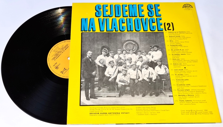 Dechová Hudba Antonína Votavy – Sejdeme Se Na Vlachovce (2) 1980 VG, Vinyl (LP)
