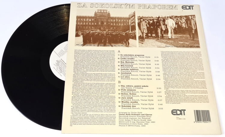 Václav Hybš Orchestra – Za Sokolským Praporem 1990 MN, Vinyl (LP)