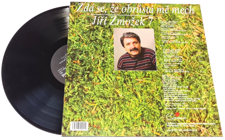 Jiří Zmožek – Zdá Se, Že Obrůstá Mě Mech 1992 VG-, Vinyl (LP)