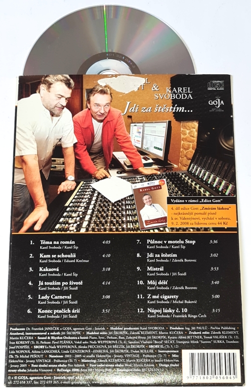 Karel Gott a Karel Svoboda CD