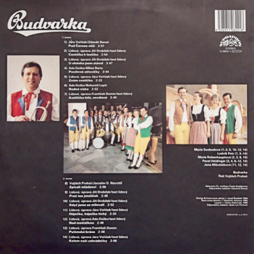 Budvarka – Pod Černou Věží 1990 EX, VYPRANÁ Vinyl (LP)