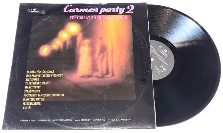 Carmen Party 2 - Tentokrát s Karlem Hašlerem 1992 NM, VYPRANÁ Vinyl (LP)
