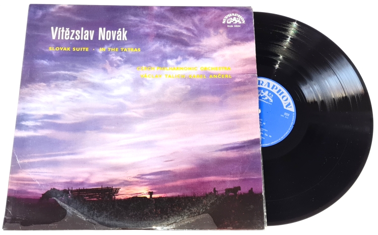 Vítězslav Novák - Czech Philharmonic Orchestra, Václav Talich, Karel Ančerl – Slovak Suite Op. 32 / In The Tatras - Symphonic Poem, Op. 26 EX, VYPRANÁ Vinyl (LP)