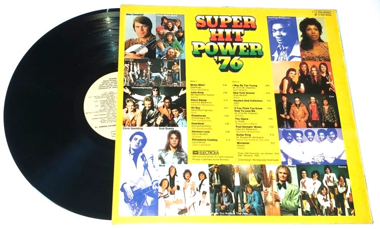 Various – Super Hit Power '76 1976 VG, Vinyl (LP)