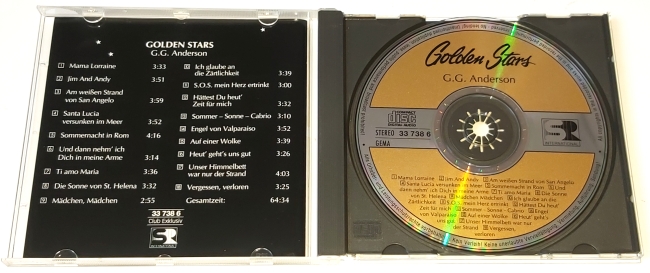 G.G. Anderson – Golden Stars CD