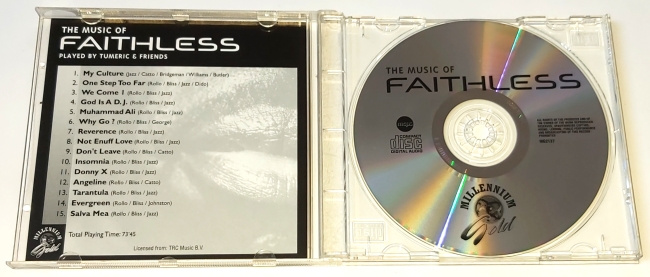 Tumeric & Friends – The Music Of Faithless 2002 CD