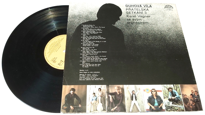 Karel Vágner Se Svým Orchestrem – Duhová Víla. Přátelská Setkání 3 1983 VG-, Vinyl (LP)