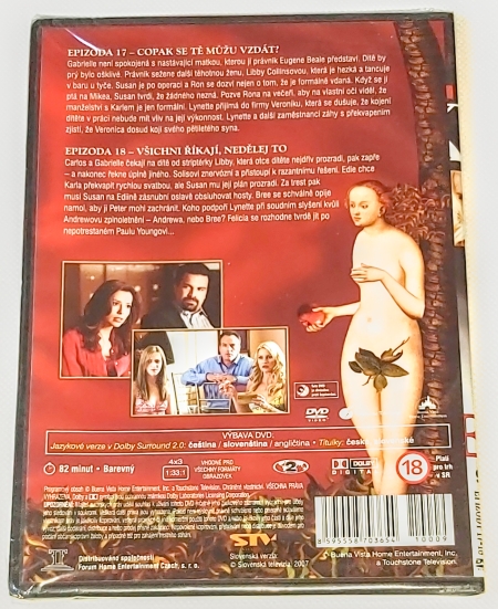Zoufalé manželky - Série 2 Disk 9 DVD,  nerozbalené