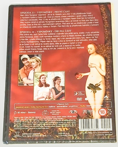 Zoufalé manželky - Série 2 Disk 12 DVD,  nerozbalené